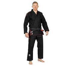 Fuji Sports Kassen 3.0 Mens IBJJF Brazilian Jiu Jitsu Gi JiuJitsu BJJ – Black