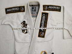 Arashiro Black Brazilian A1 Jiu Jitsu Jacket and Pants Martial Arts