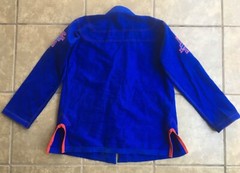 Want Vs Need BASIC Jiu Jitsu Gi Kimono Adults Size A0 S Small Blue
