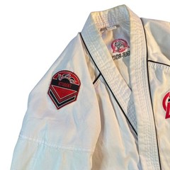 Tiger Rock Kids White Karate Jacket Martial Arts Uniform Gi Size 0/130