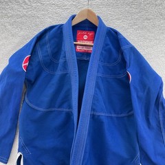 Gold BJJ Aeroweave Jiu Jitsu Gi Top Blue Mens A3L Cotton Martial Arts Fighting