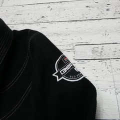 Combat Corner BJJ Gi Jacket A2 Black ECO Series v4.0 100% Cotton Jiu Jitsu Top