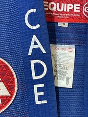 Gracie Barra Equipe Kimono Brazilian Jiu-Jitsu Gi Blue Youth Size Y6