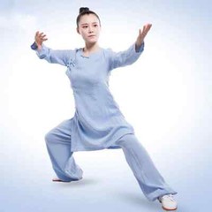 Tai Chi Clothing Cotton Linen Practice Clothes Martial Arts Performance Clothes