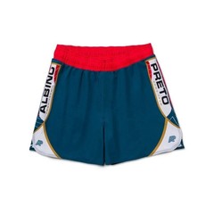 Albino and Preto BRG Comp Rash Guard SS training Short (SET) No Gi Competitor