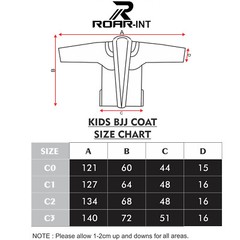 ROAR Professional Kids BJJ Coats Brazilian Jiu Jitsu Kimono MMA Grappling Suit