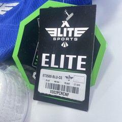 Elite Sports BLUE IBJJF BJJ Brazilian Jiu Jitsu Gi Kids C0 (Top & Belt) No Pants