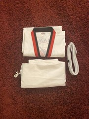 Redox Taekwondo Karate 2 Piece Uniform Gear Martial Art Men’s XL/6 *READ*