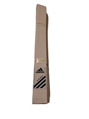 Adidas Marcial Arts Belt Size 6(320)cm Color White Belt Brand New