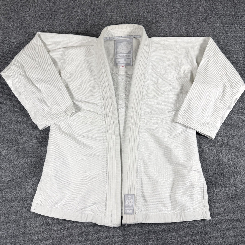 Fuji SBG Gi Top Jacket Kimono Adult Uniform W1 White BJJ MMA