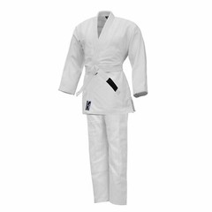 Essential Brazilian Jiu-Jitsu Kimono BJJ Gi Uniform Gi – Kids Adults Unisex (Whi