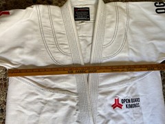 Open Guard Apparel Kimono Champion Gi White A4