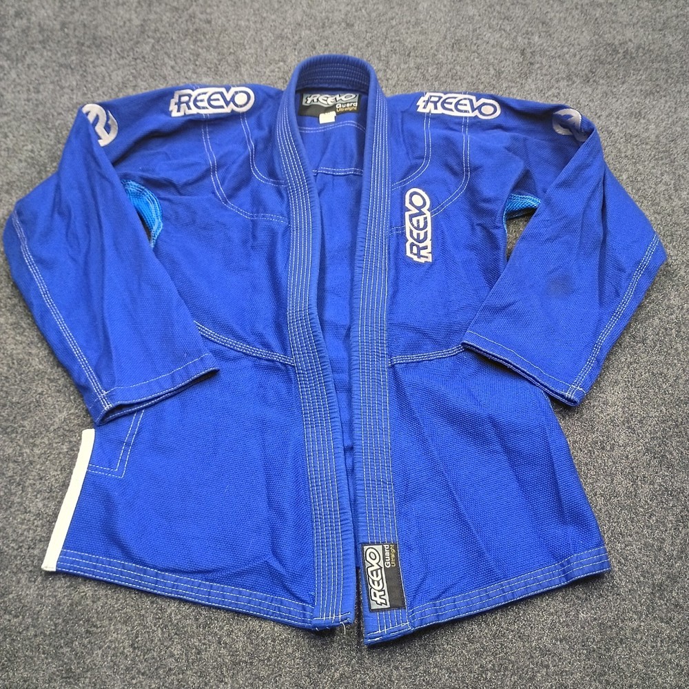 REEVO Guard Ultralight BLUE Gi Adult Size A1L Brazillian Jiu Jitsu Top Only