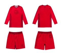 Shoyoroll Batch #130:Tradition 22 Rash Guard LS & Short Bjj Uniform Jiu Jitsu
