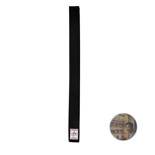Mizuno IJF Approved Judo Black Belt Size 6 Twill Weave Fabric New
