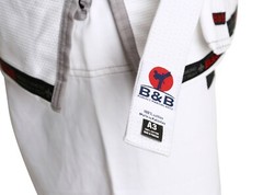 Jiu Jitsu Gi Professional Competition White 100% Cotton Pre-Shrink  BJJ SIZE-A4