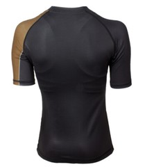 Ranked Rash Guard Short Sleeve Brown (Womens)