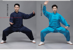 Women Men Soft Chinese Tai Chi Martial arts Suit Wing chun Wushu Kung fu Uniform