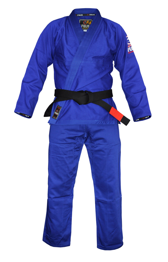 New Fuji Lightweight Light Summer Weight Mens Brazilian Gi Jiu-Jitsu BJJ – Blue