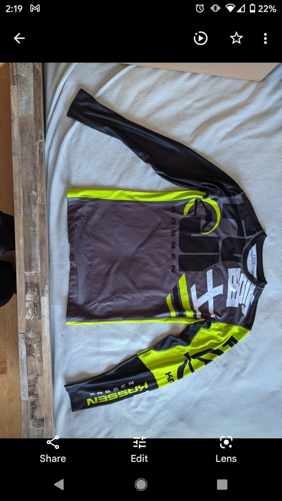 New fuji rashguard mma bjj size large