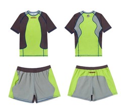 TVT CHECK Shoyoroll Rashguard SS & Short (Set) Bjj No Gi Competitor Kimono