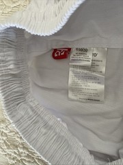 MOOTO Challenger Uniform White Pants Only WT (World Taekwondo) TKD 190(5) New