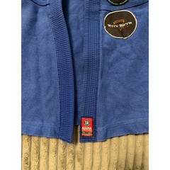 Atama New Light BJJ Kimono Gi Blue Size F3 Brazilian Jiu Jitsu Uniform No Belt