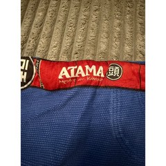 Atama New Light BJJ Kimono Gi Blue Size F3 Brazilian Jiu Jitsu Uniform No Belt