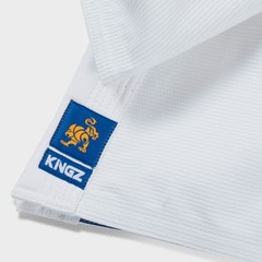 KINGZ x IBJJF Official Gi White 450 GSM BJJ Gi | Competition Legal Kimono