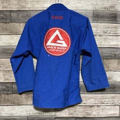 Gracie Barra Equipe Gi Youth Y5 Blue MMA Jiu Jitsu Lite (Top Only) READ
