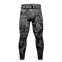 Men MMA Tracksuit Rashguard Jiu Jitsu BJJ Boxing Muay Thai Set