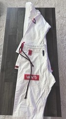 Rooster Manto Premium Jiu-Jitsu Gi Uniform w/ Belt, A2, White