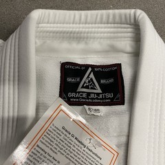 NWT Gracie Brand Jiu-Jitsu Official Gi Top Only Uniform Adult 5/180 JACKET ONLY