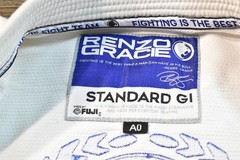Renzo Gracie Academy RGA BJJ Gi Blue Size A0 Brazilian Jiu Jitsu Kimono