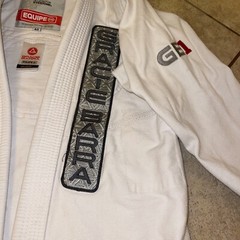 Gracie Barra GB1 Edition Kimono White Set Top & Pants Only Size A0. See Pics