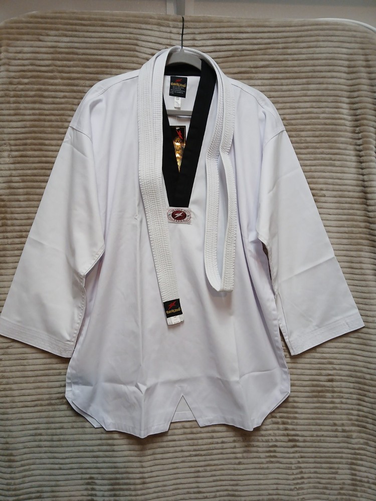 NWT Tekno Taekwondo Uniform Shirt Sz 180 (4) Karate Gi Martial Art Jiu Jitsu