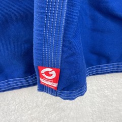 Gold BJJ Aeroweave Jiu Jitsu Gi Top Blue Mens A3L Cotton Martial Arts Fighting