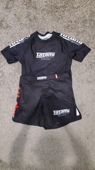 TATAMI „KAIZEN” MID-CUT GRAPPLING MMA SHORTS AND S/S MATCHING RASHGUARD SET