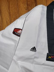 Youth Adidas Taekwondo White Uniform Chungs Martial Arts Kids Size 1 150 cm