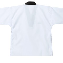 KUKKI TAEKWONDO DOBOK/TAEKWONDO UNIFORM/GIS/DAN DOBOK/WHITE-NECK