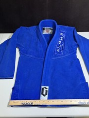 Gameness Ironside Martial Arts Professional Fight Wear Gi Size A0 Blue