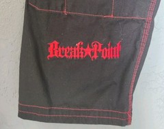 Jiu Jitsu Black & Red Breakpoint Pants Size A3 Drawstring No Belt EUC