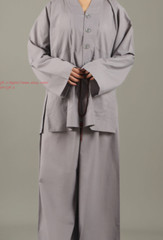 Cotton Meditation Buddhist Monk Clothing Sets Kung Fu Tai Chi Shaolin Uniforms