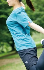 MOOTO Flex Shorts (Half-length Black Pants) Sports Team Training Wear Uniform