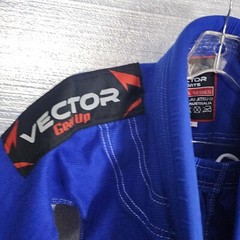 Vector Sports Gear Kids K1 Attila Series Brazilian Jiu Jitsu Gi Suit Preowned.