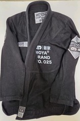 Moya Brand Kimono Set Pants Top Mens A1 Black Jiu Jitsu MMA Martial Arts Cotton