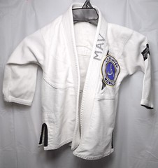 ELITE Sports Kids Size C00 Jiu-Jitsu Uniform top Gi Uniform with patches