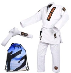 Brazilian Jiu Jitsu BJJ Gi Uniform For Men & Women FIGHT MATE -Size A1 -NEW