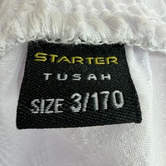 Tusah Starter Martial Arts Uniform Top & Bottom Set White Youth Adult Size 3/170