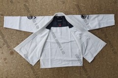 White Brazilian jiu jitsu Uniforms 100% cotton best quality BJJ GI A00 size
